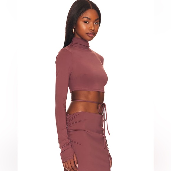 NWT Not Yours To Keep Julia Crop Top & Maxi Skirt Medium NYTK Skirt Set Revolve - Picture 3 of 10